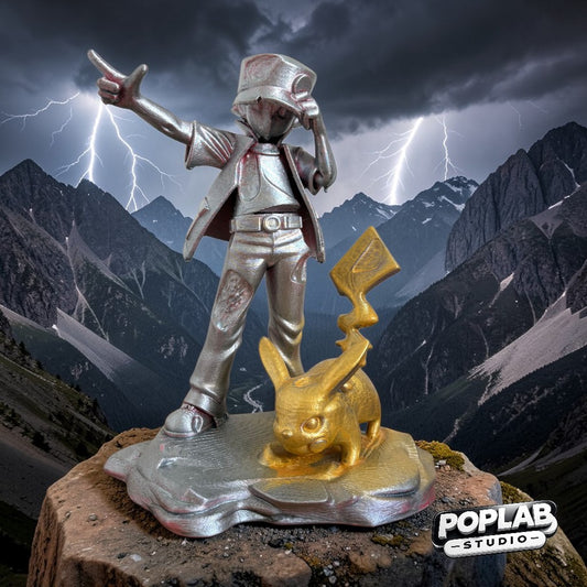 Inspiration Pokémon Sacha & Pikachu