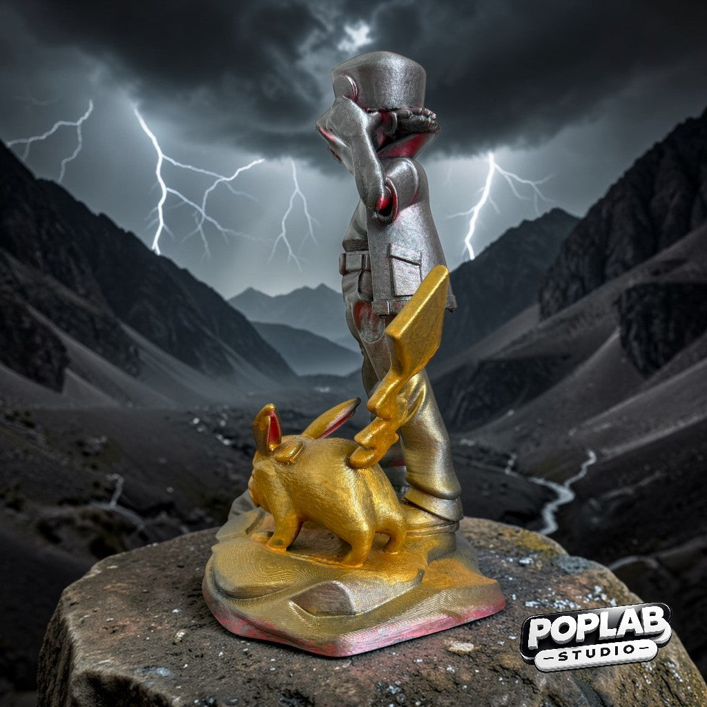 Inspiration Pokémon Sacha & Pikachu