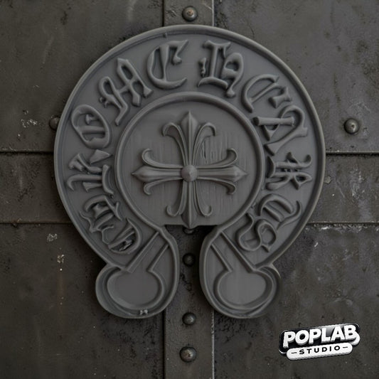 Accroche murale inspiration Chrome Hearts