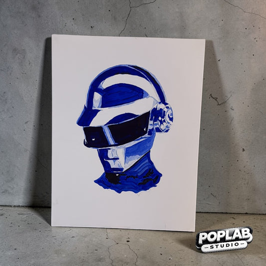 Tableau Portrait Daft Punk