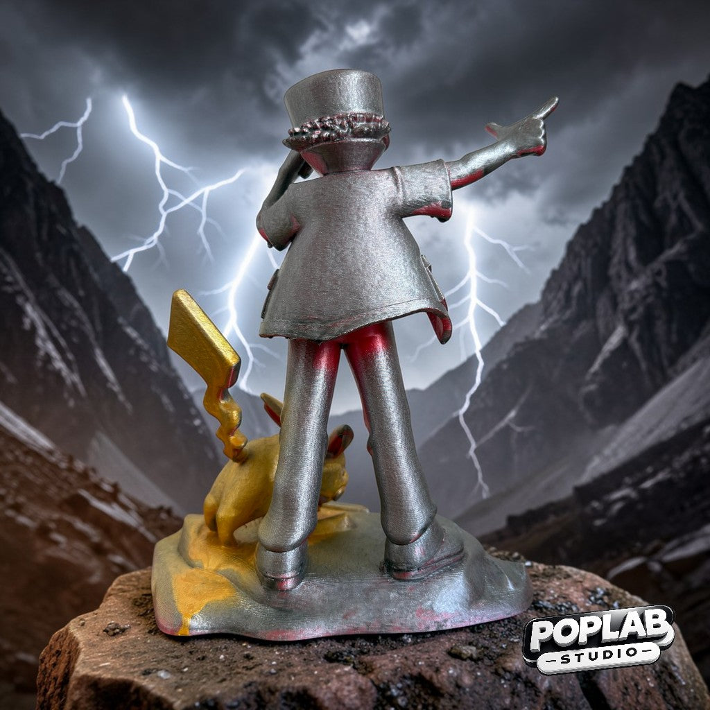 Inspiration Pokémon Sacha & Pikachu