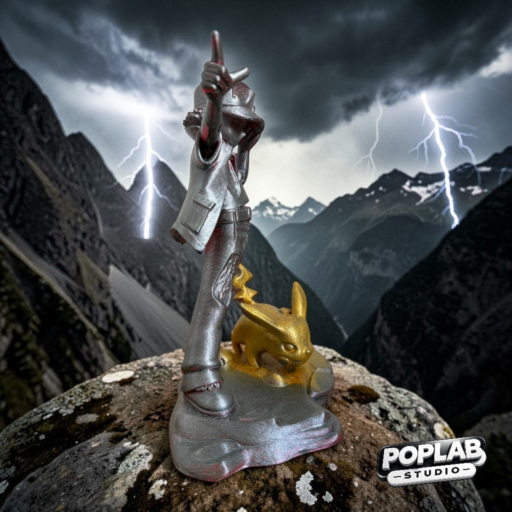 Inspiration Pokémon Sacha & Pikachu