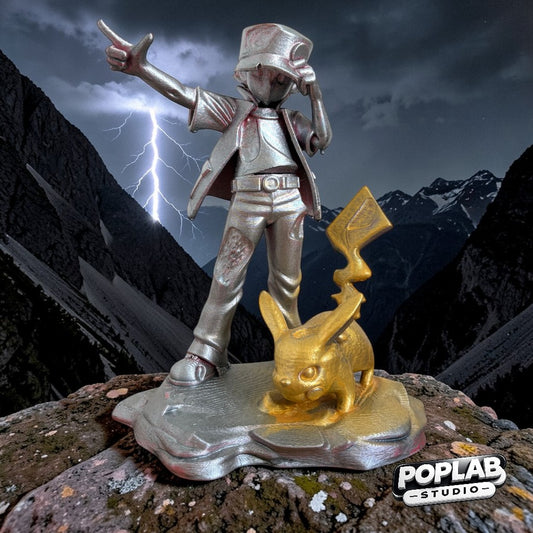 Inspiration Pokémon Sacha & Pikachu