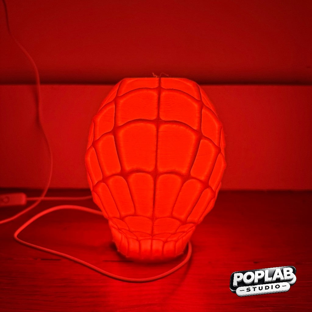 Lampe de chevet ou déco inspiration Spider-Man