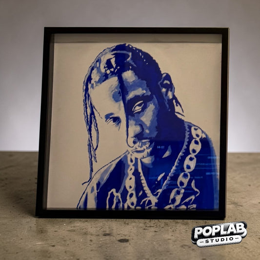 Tableau Portrait Travis Scott
